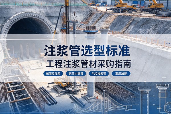 桂东注浆管选型标准