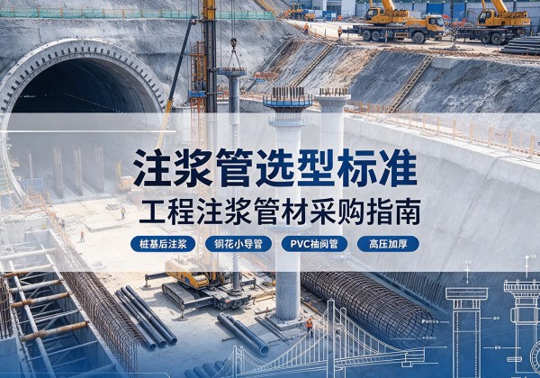桂东注浆管选型标准